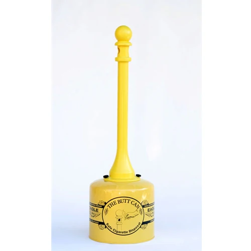 Eagle 1205 Galvanized Steel Can w/Poly Tube - Yellow - Mactool Shop