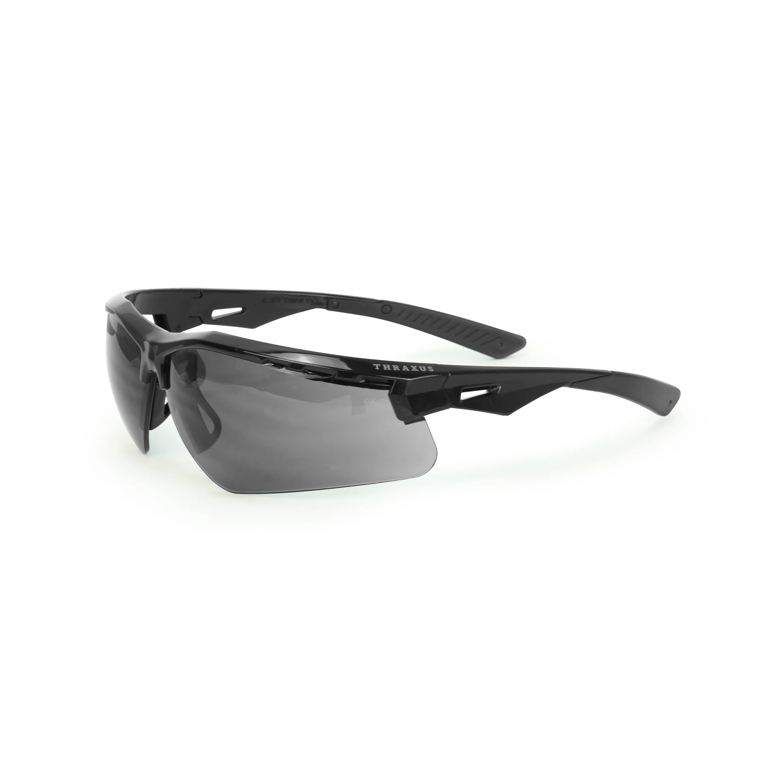 Radians TXC1-20ID Thraxus Safety Glasses - Black Frame - Smoke Lens - Mactool Shop