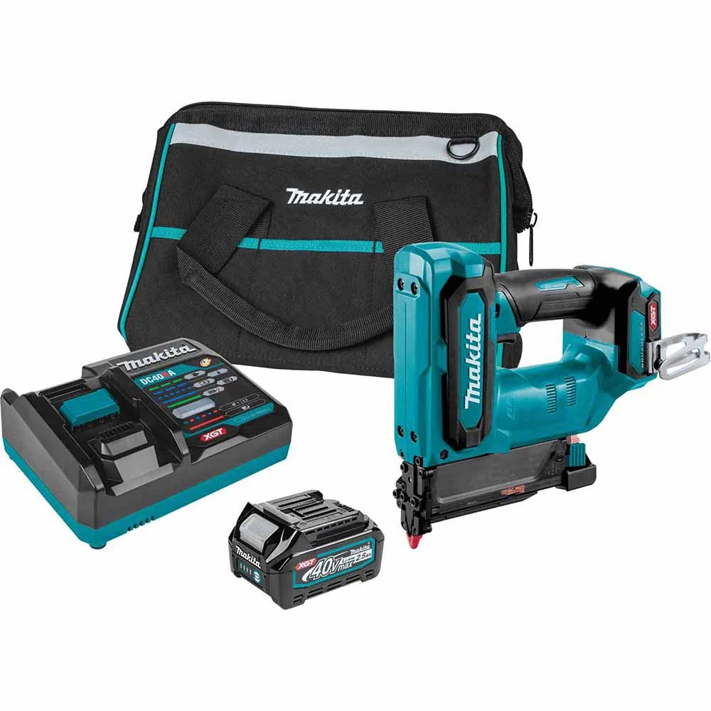 Makita GTP01D1 40V max XGT Brushless Cordless Pin Nailer Kit, 23 Ga. (2.5Ah) - Mactool Shop