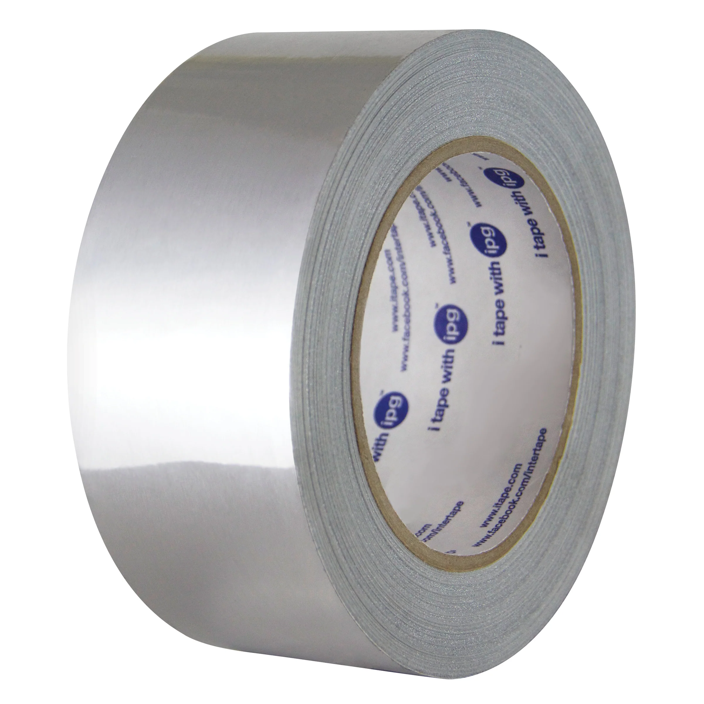 Intertape 84304 ALF175L 1.75 Mil Medium Grade 'Cold Temp' Aluminum Foil Tape - Silver 2