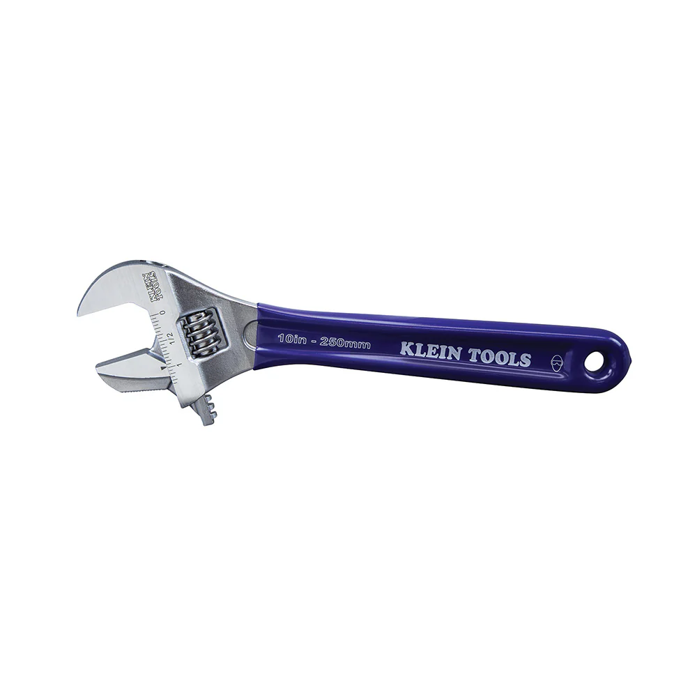 Klein D86930 Reversible Jaw/Adjustable Pipe Wrench, 10