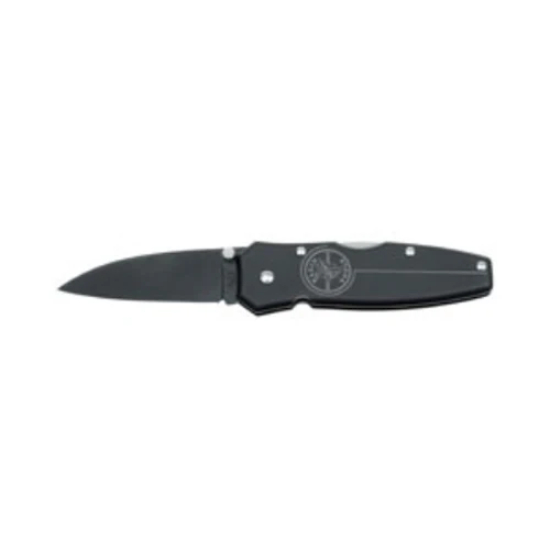 Klein Tools 44001-BLK Black Lightweight Lockback Knife, 2-1/2