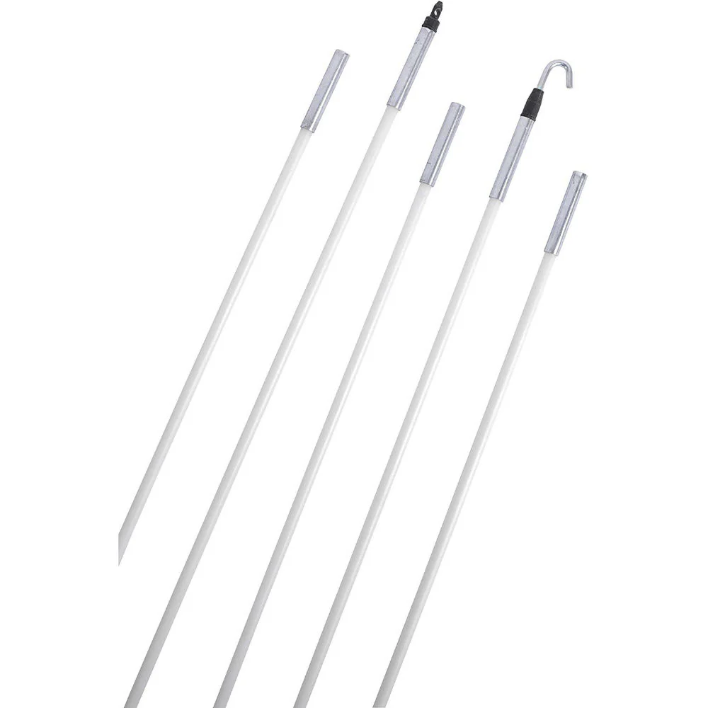 Gardner Bender FTX-15GL Glo Fish 15' Fish Sticks, 5' Interlocking Stick, Bullet Nose, Hook End - Mactool Shop