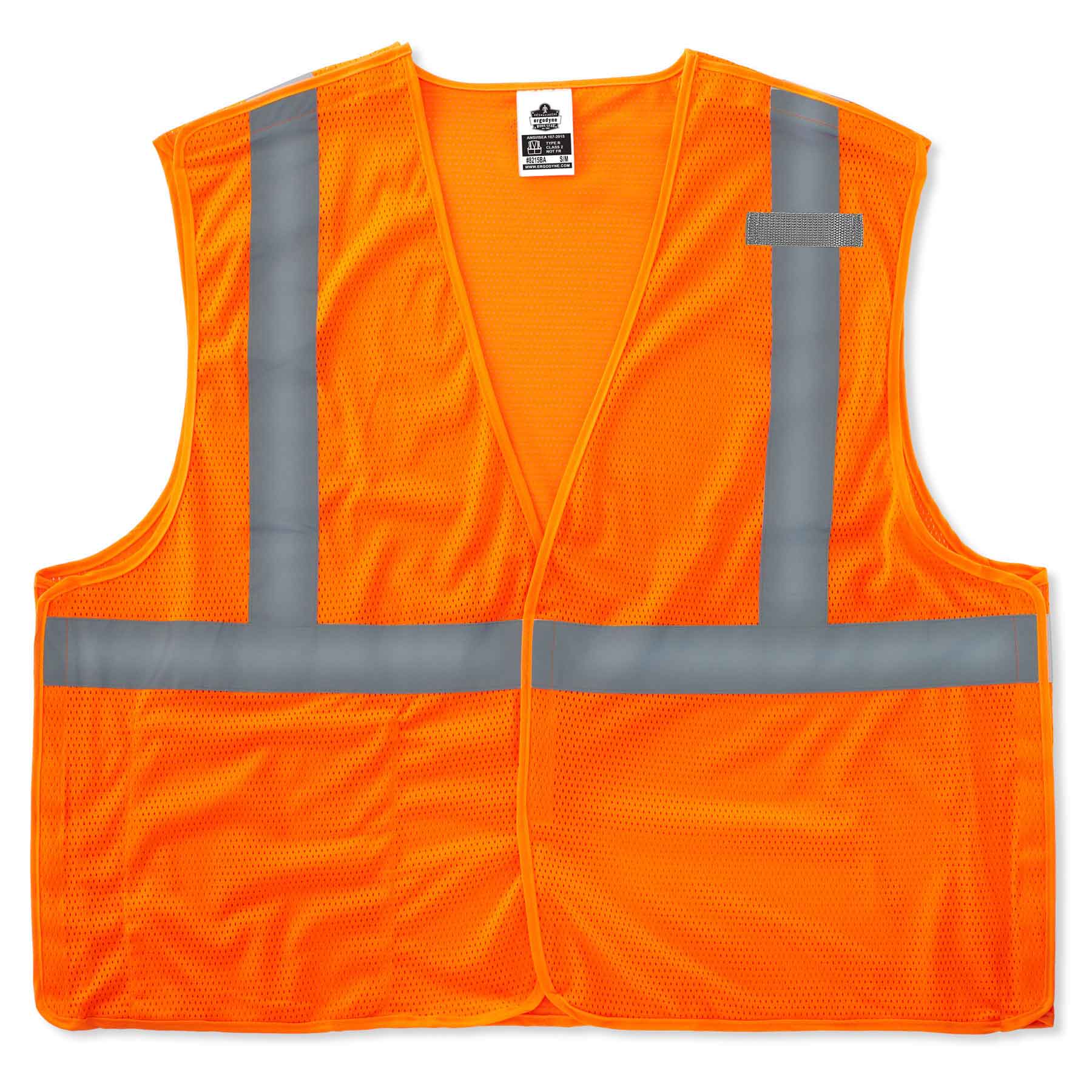 Ergodyne 21061 GloWear 8215BA Type R Class 2 Econo Breakaway Mesh Vest, XSmall, HV Orange - Mactool Shop