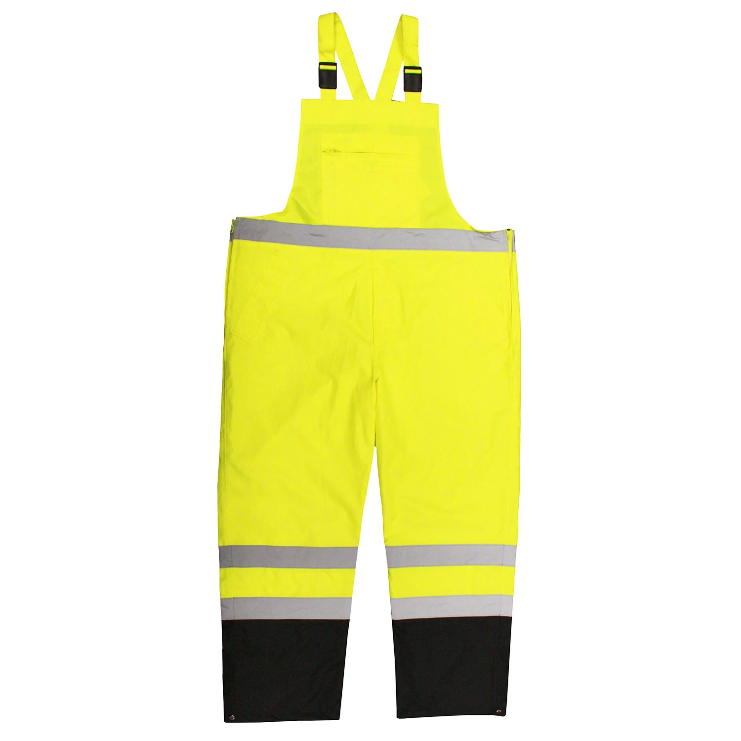 Radians RW30-ES1Y-L Large Class E General Purpose Rain Bibs - Green - Mactool Shop