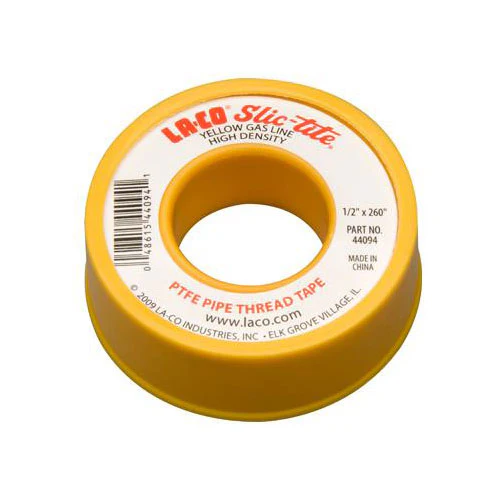 La-Co 44094 Slic-tite PTFE Thread Tape, 1/2” x 260”, 12 Pack, Yellow - Mactool Shop