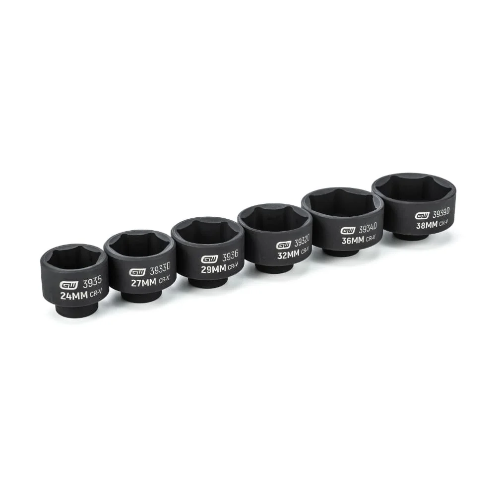 GearWrench 41890 6 Pc. Oil Canister Socket Set Service Kit - Mactool Shop