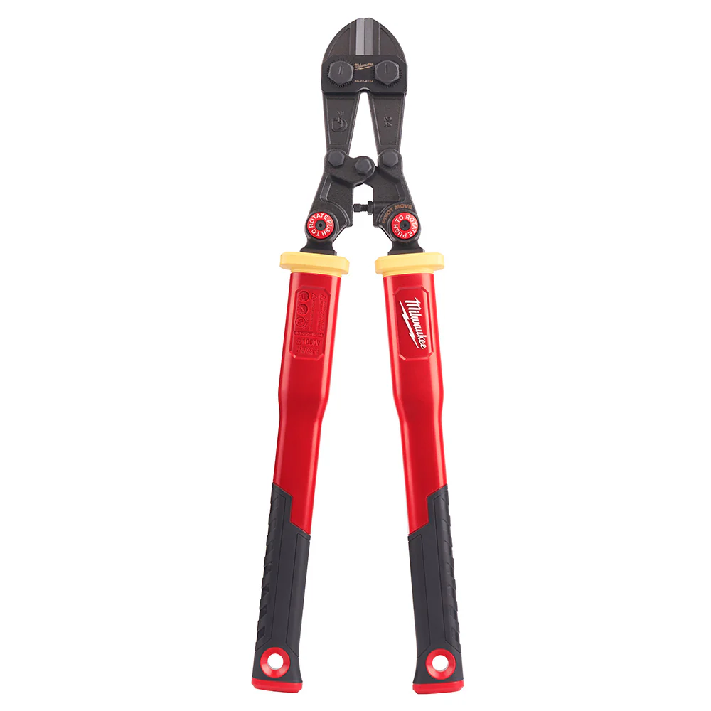 Milwaukee 48-22-4224 24” Fiberglass Bolt Cutters with PIVOTMOVE™ Rotating Handles - Mactool Shop