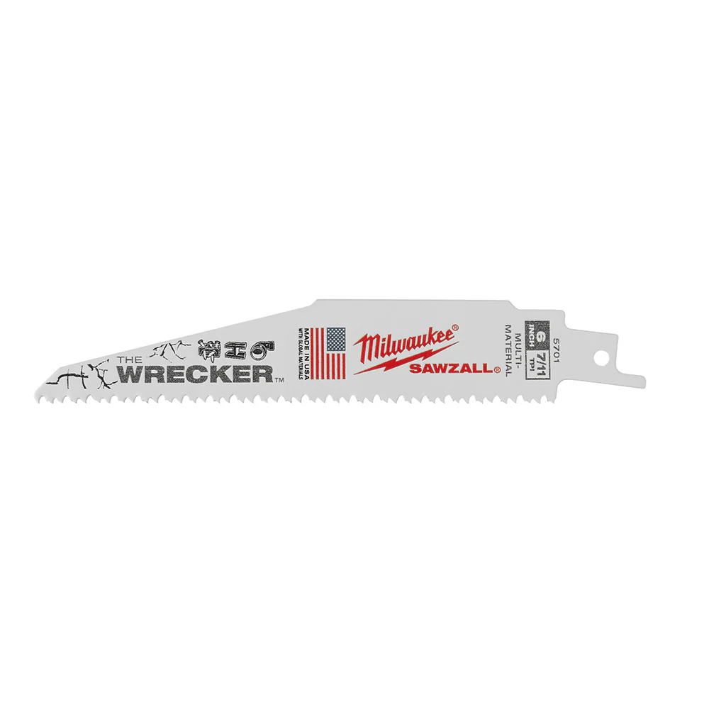 Milwaukee 48-00-8701 WRECKER Multi-Material SAWZALL Blade 6