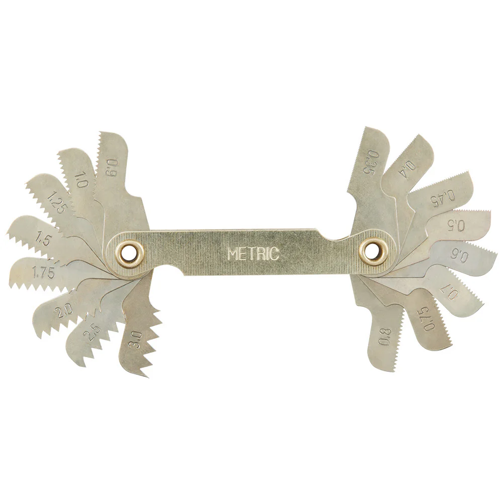 Milwaukee 49-57-5012 0.35-3.00 mm Metric Thread Pitch Gauge - Mactool Shop