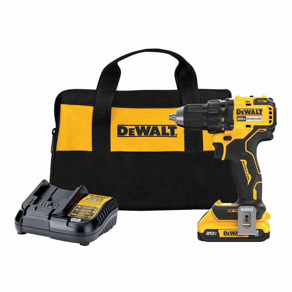DeWalt DCD793D1 20V MAX Brushless Cordless 1/2 in. Drill/Driver Kit - Mactool Shop