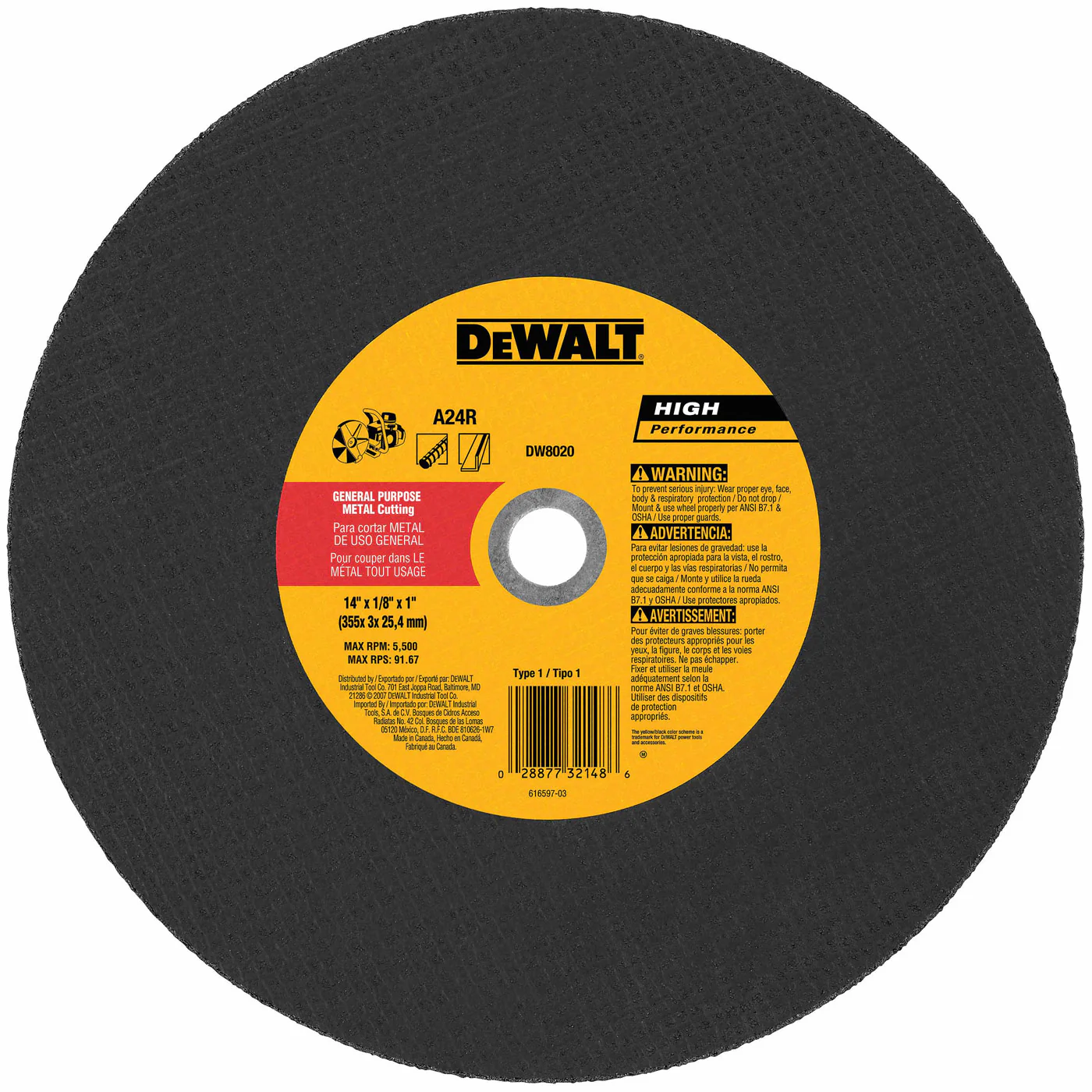 DeWalt DW8020 14