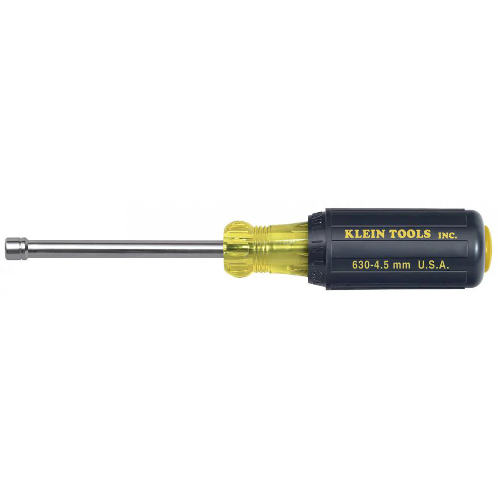 Klein Tools 630-4.5MM 4.5 mm Cushion-Grip Nut Driver 3