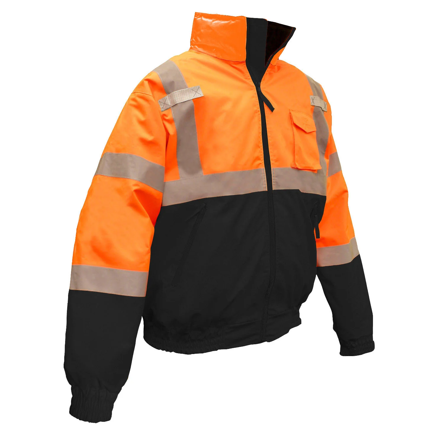 Radians SJ110B-3ZOS-4X 4X Class 3 Two-In-One Bomber Jacket - Orange - Mactool Shop
