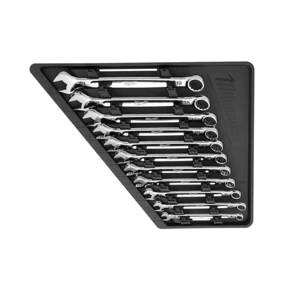 Milwaukee 48-22-9511 11pc Metric Combination Wrench Set - Mactool Shop