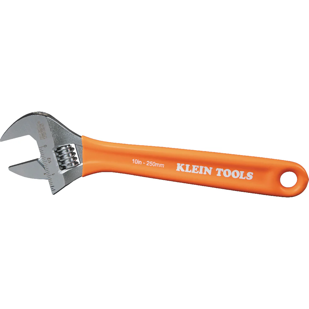 Klein O50710 Extra-Capacity Adjustable Wrench, 10-Inch - Mactool Shop
