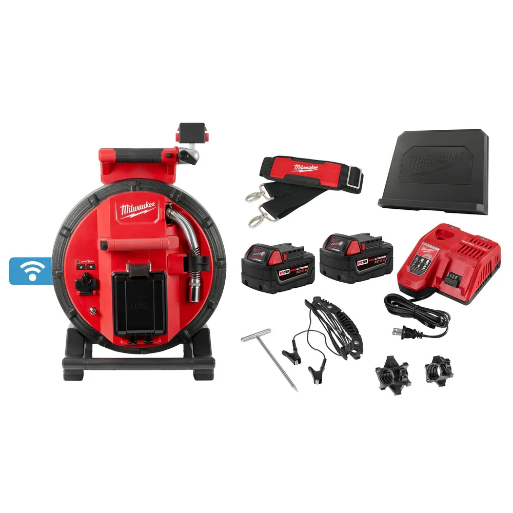 Milwaukee 2972-22 M18 100' Flexible Pipeline Inspection System - Mactool Shop