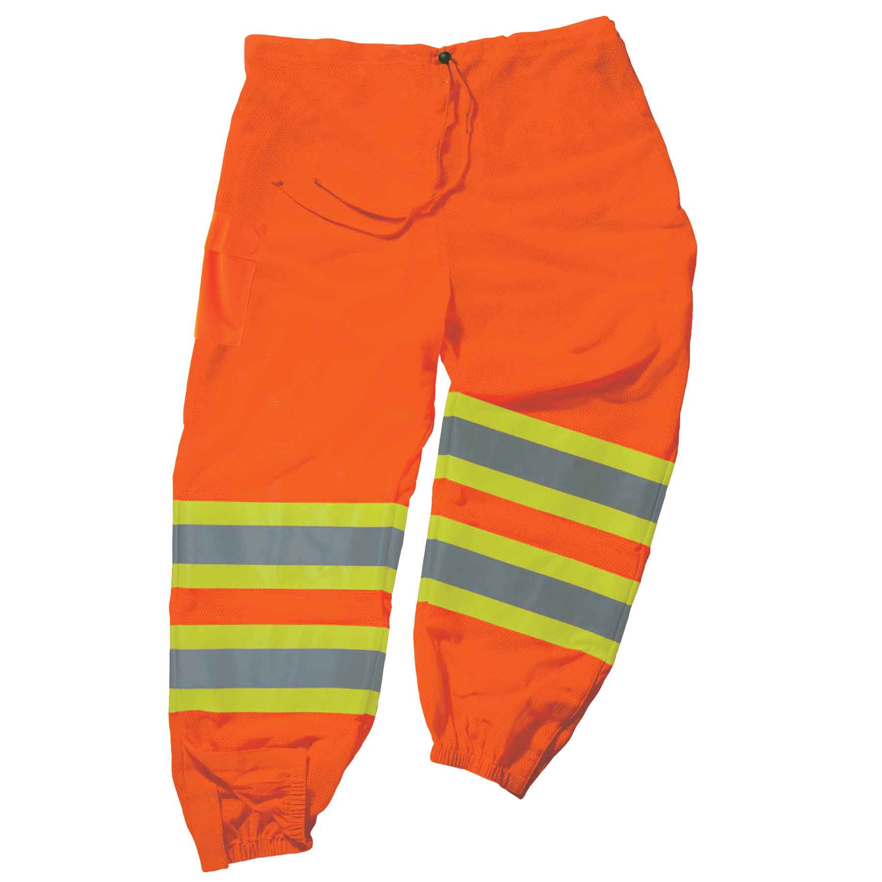 Ergodyne 22867 GloWear 8911 Supplemental Class E Two-Tone Pants, 2XL/3XL, HV Orange - Mactool Shop