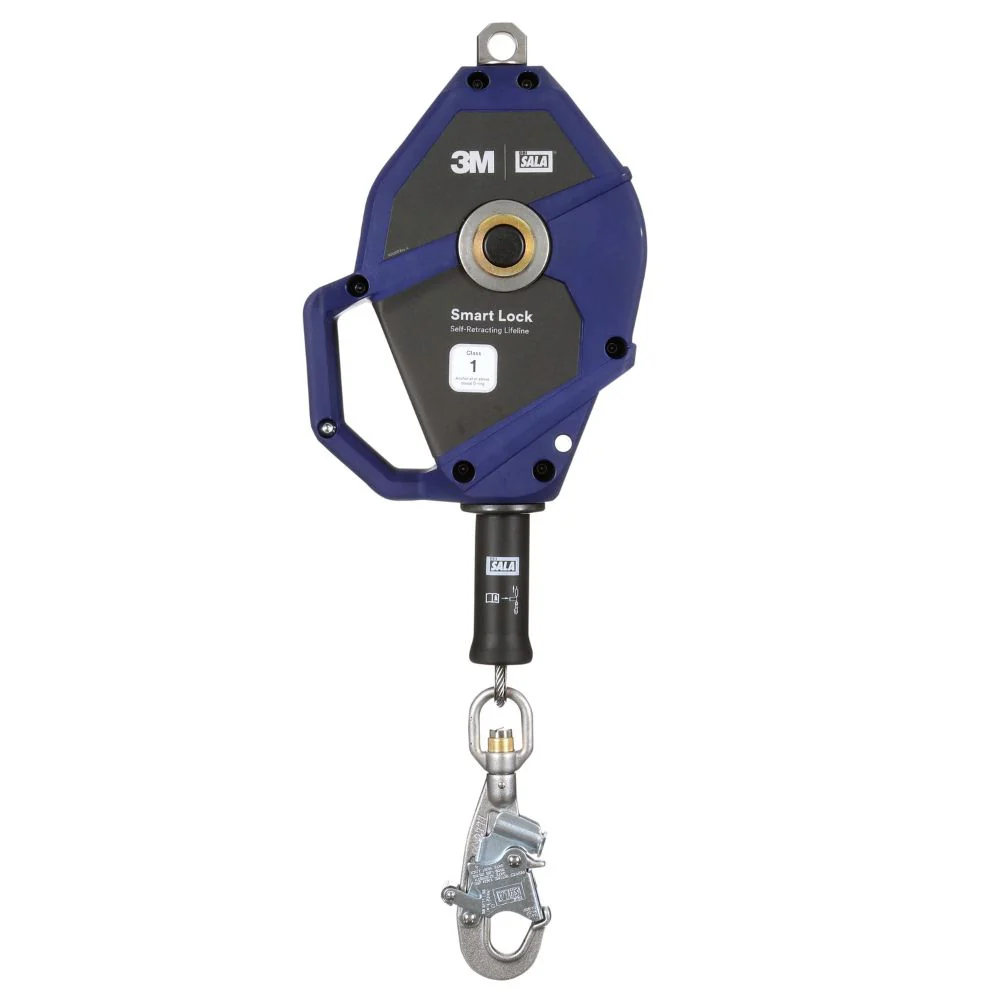 DBI Sala 3503875 Smart Lock Self-Retracting Lifeline, Stainless Steel Cable, 25' (7.6 m) - Mactool Shop