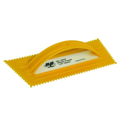 MarshallTown 6260 16260 - Plastic Notched Trowel-3/32 X 5/64 V - Mactool Shop