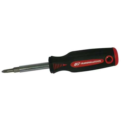 MarshallTown SD6SG 10120 - 6-In-1 Interchangeable Screwdriver-Soft Grip Handle - Mactool Shop