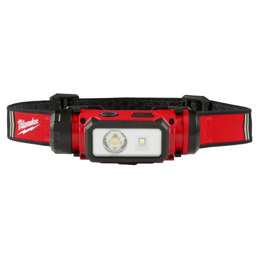 Milwaukee 2163-21 REDLTHIUM USB Rechargeable Hard Hat Headlamp, 600 Lumens - Mactool Shop