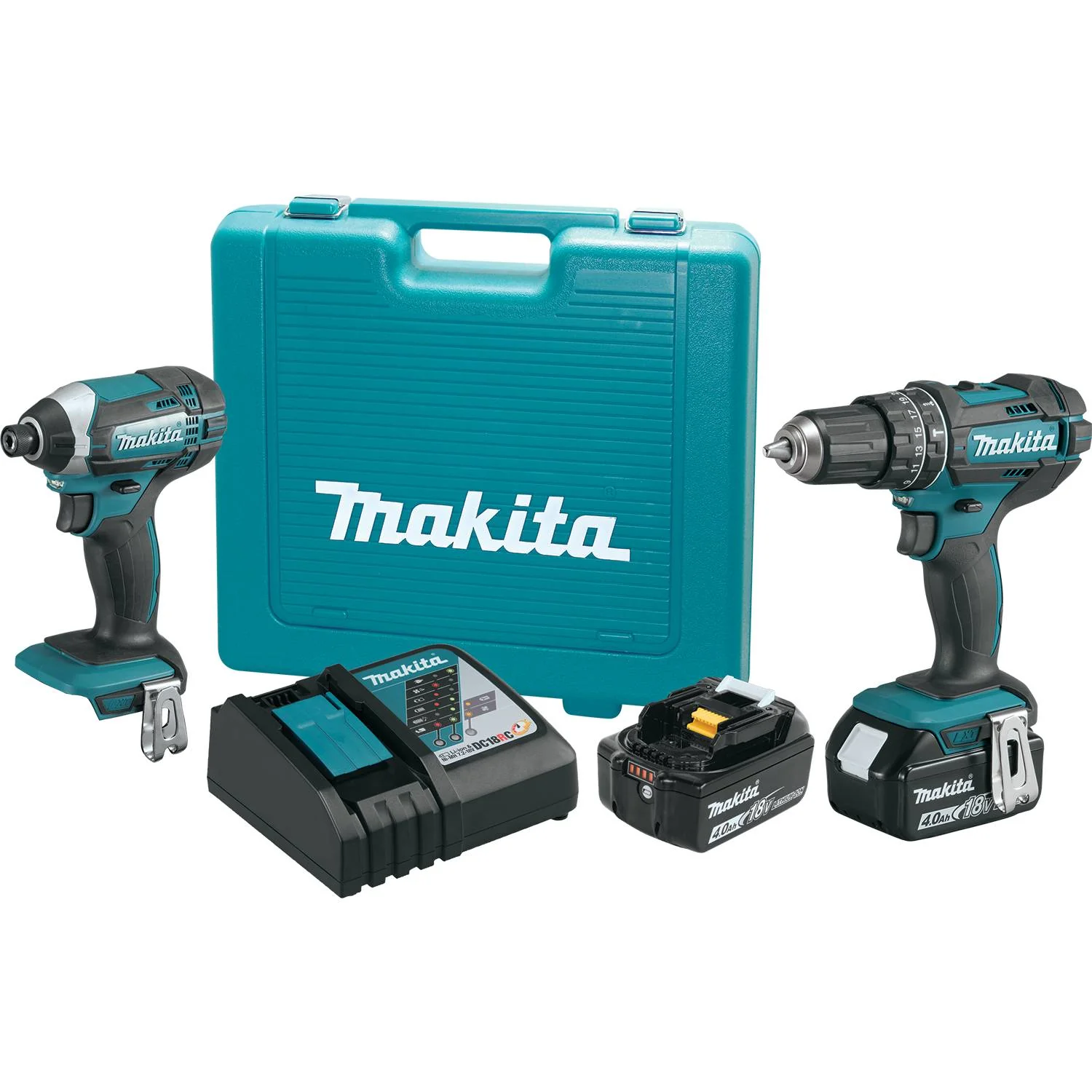 Makita XT261M 18V LXT Li-Ion 2 Piece Combo Kit (4.0Ah) - Mactool Shop