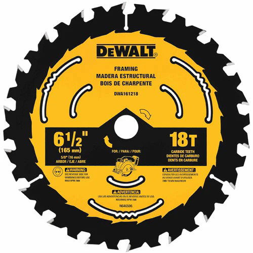 DeWalt DWA161240 6-1/2