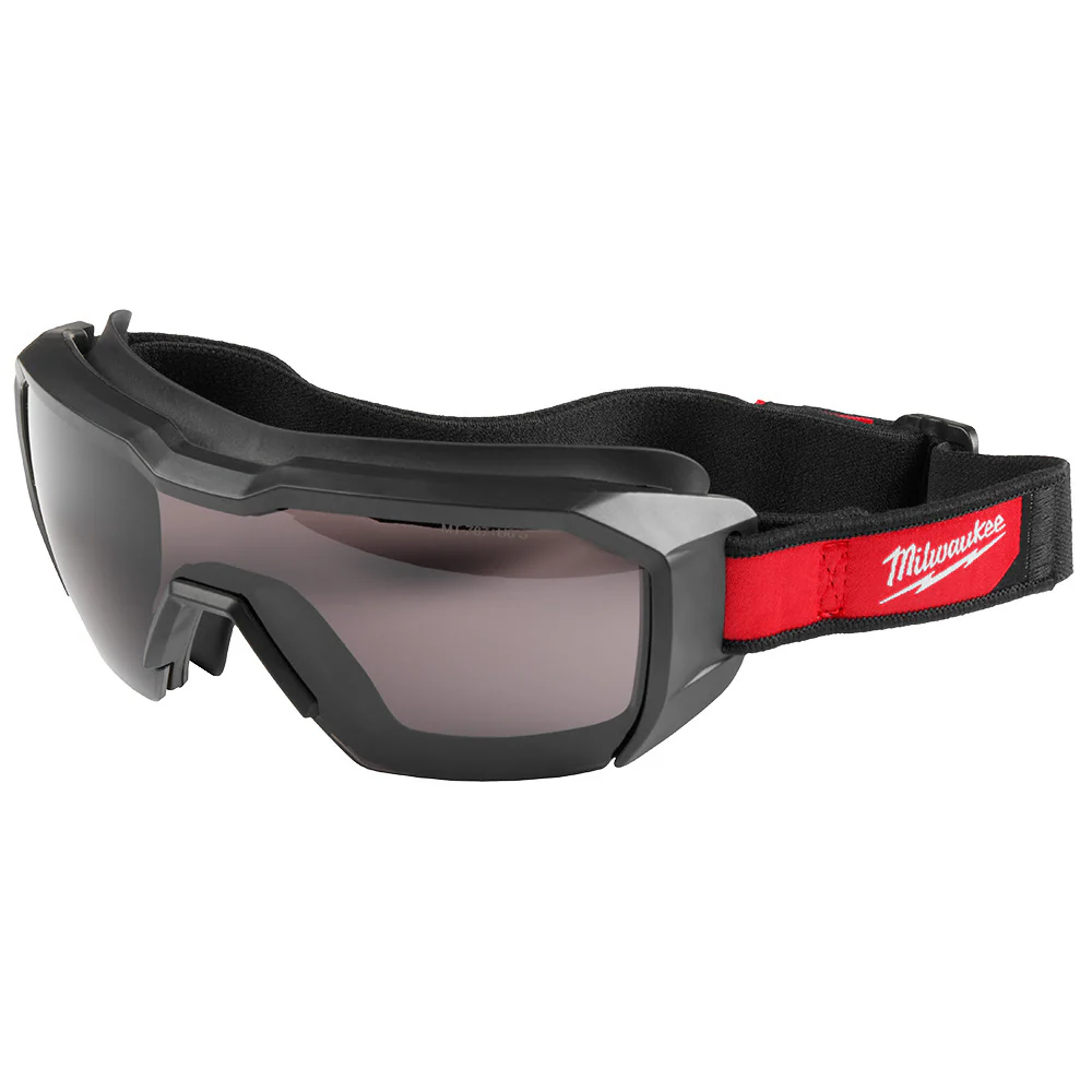 Milwaukee 48-73-2061 Vented Low-Profile Goggles - Tinted Dual Coat Lens - Mactool Shop