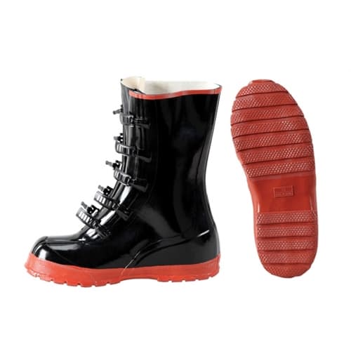 Johnson Wilshire 5BUCKLE-15 Black Rubber 5 Buckle Boots, Size 15 (B75) - Mactool Shop