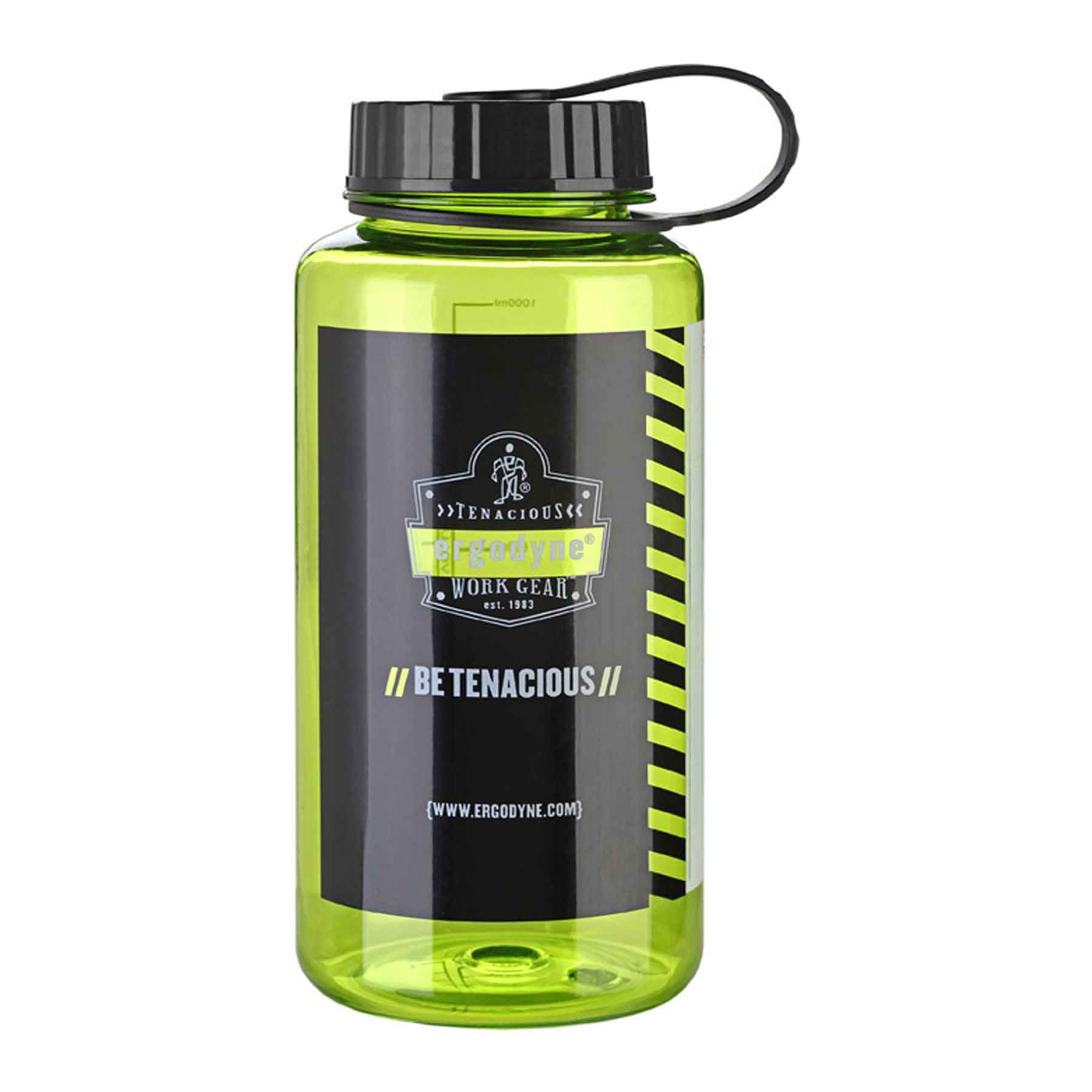 Ergodyne 13153 Chill-Its 5151 Wide Mouth Water Bottle, Lime - Mactool Shop