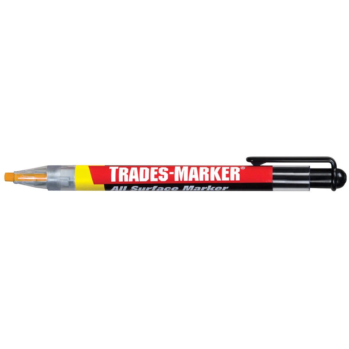 Markal 96251 Trades-Marker, 1 Holder/1 Refill, Yellow, 48 Pack - Mactool Shop