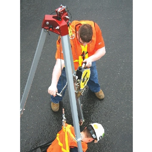 Guardian 10974 50' 3-Way Rescue Retrieval Retractable Lifeline - Mactool Shop