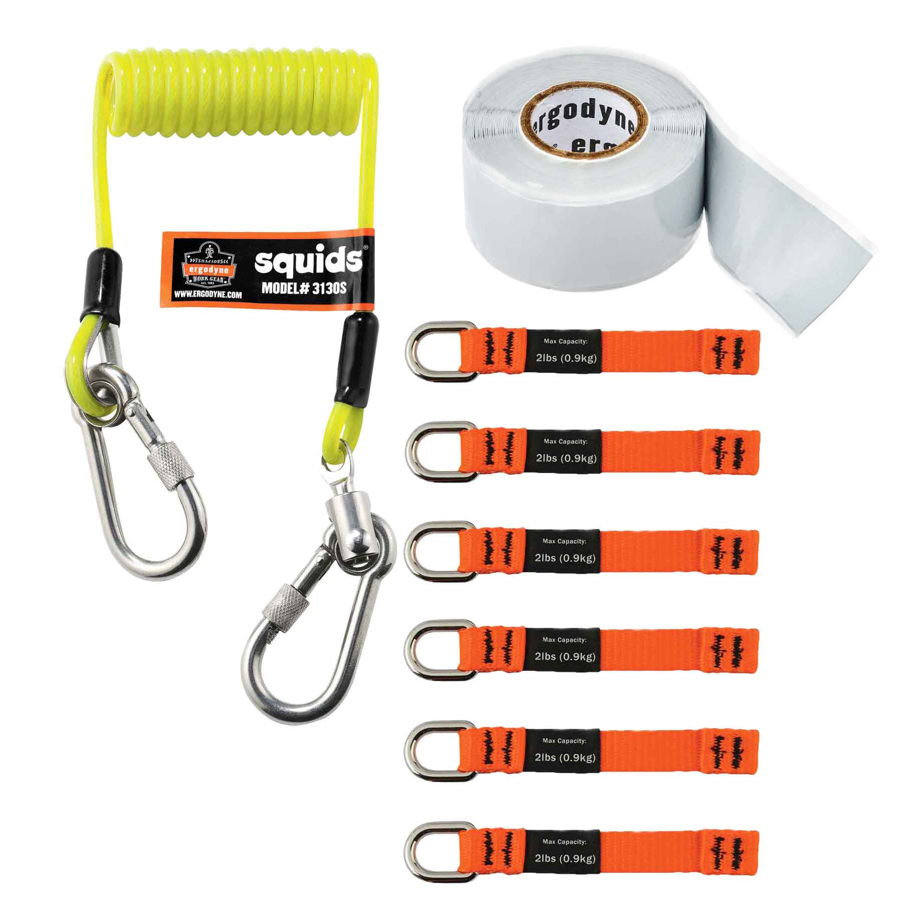 Ergodyne 19650 OAH 3180 Tool Tethering Kit - 2lb (0.9kg) - Mactool Shop