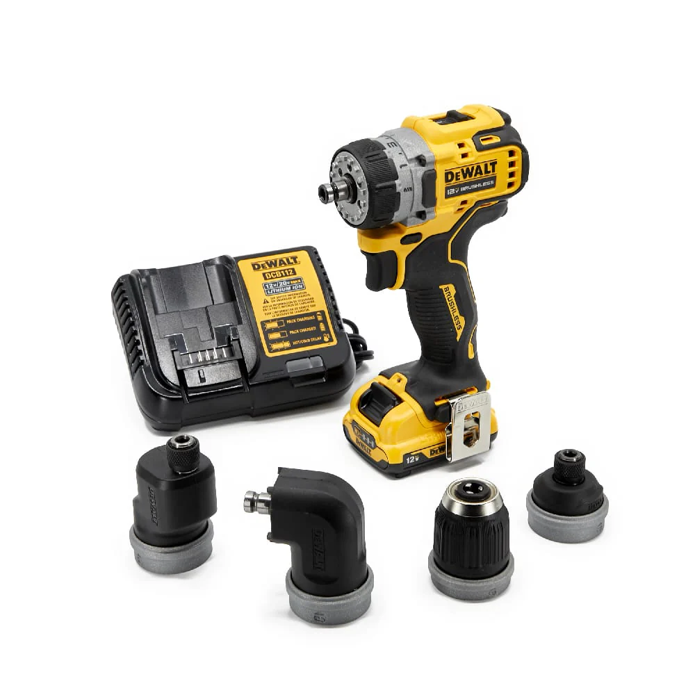 DeWalt DCD703F1 XTREME™ 12V MAX Brushless Cordless 5-in-1 Drill/Driver Kit - Mactool Shop