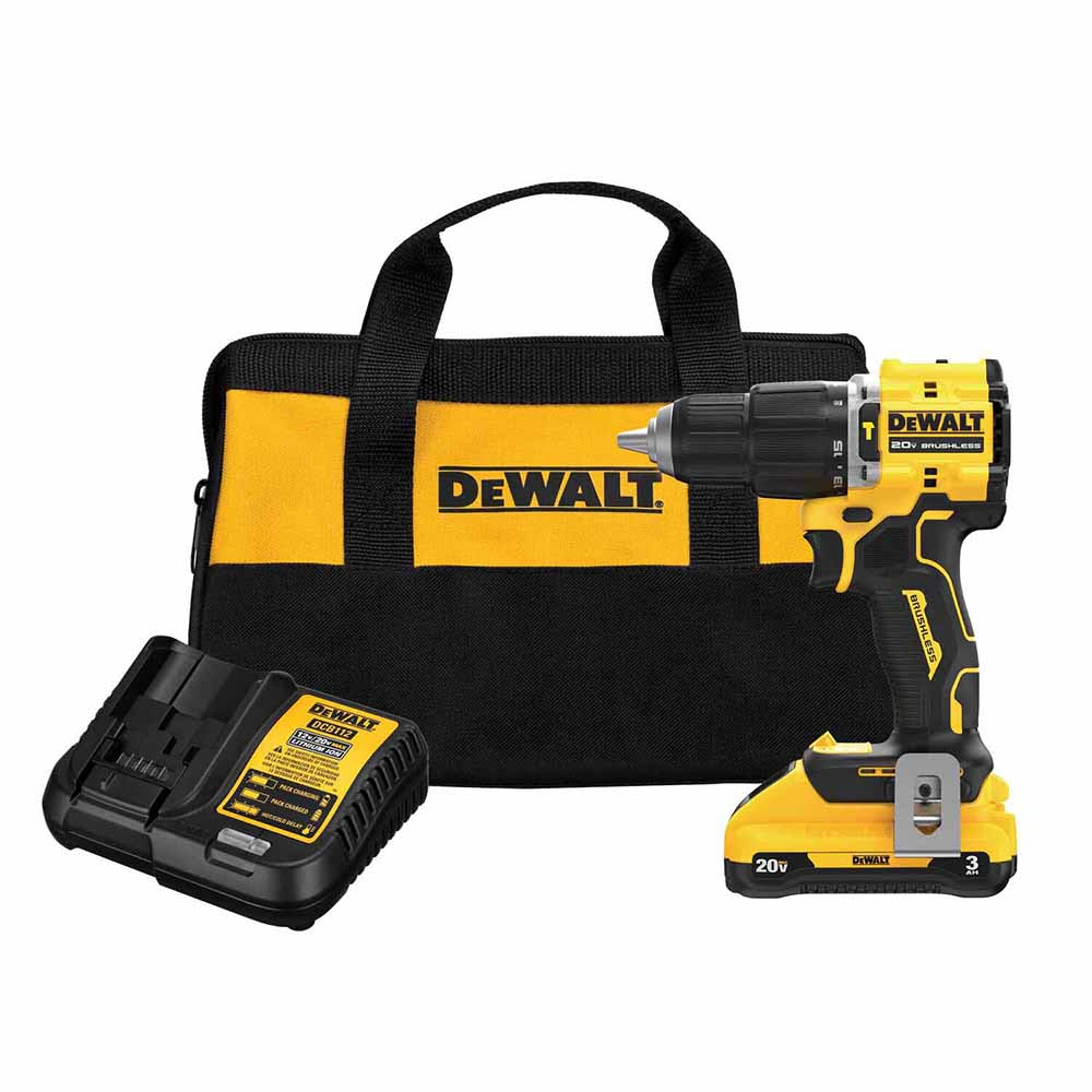 DeWalt DCD799L1 ATOMIC COMPACT SERIES 20V MAX Brushless Cordless 1/2 in. Hammer Drill Kit - Mactool Shop