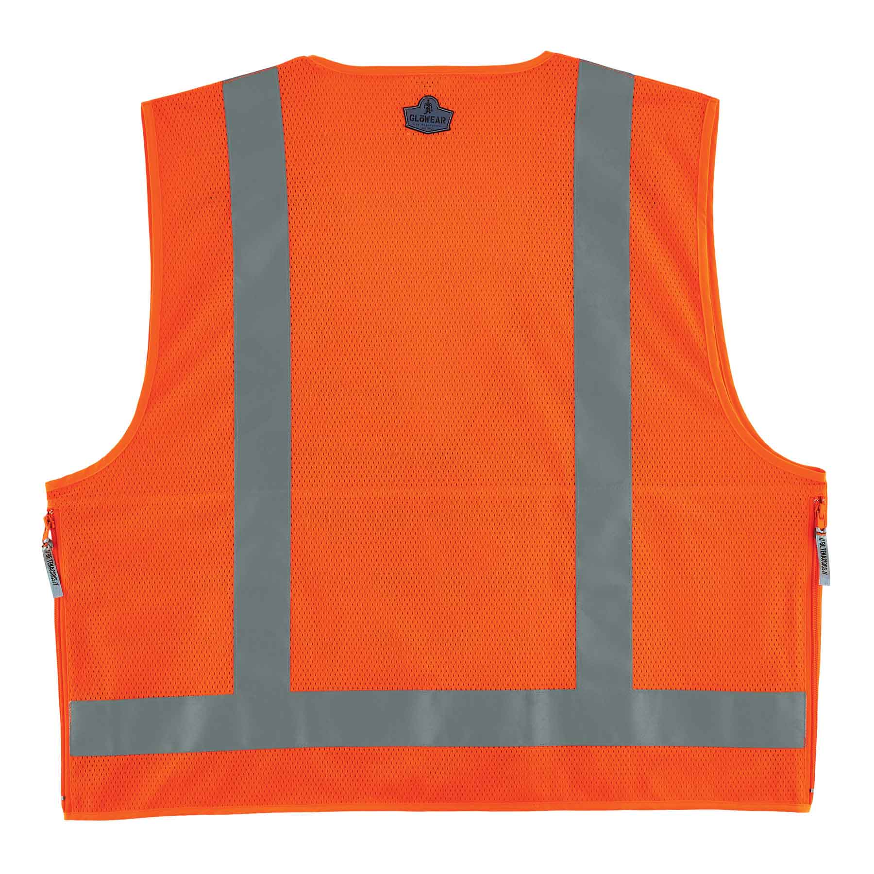 Ergodyne 21413 GloWear 8250Z Type R Class 2 Surveyors Vest, Small/Medium, HV Orange - Mactool Shop