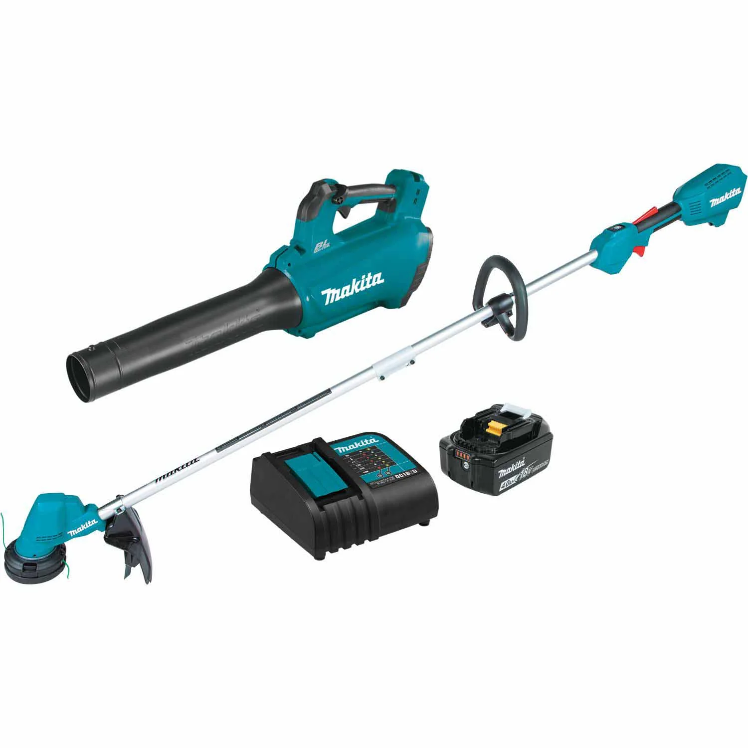 Makita XT287SM1 18V LXT® Lithium-Ion Brushless Cordless 2 Pc. Combo Kit, XBU03Z, XRU23Z, with one battery (4.0Ah) - Mactool Shop