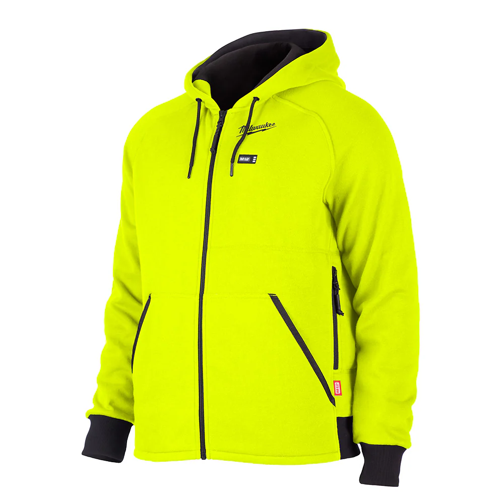 Milwaukee 306HV-20 M12 Heated Hoodie Hi-Vis (Hoodie Only) - Mactool Shop