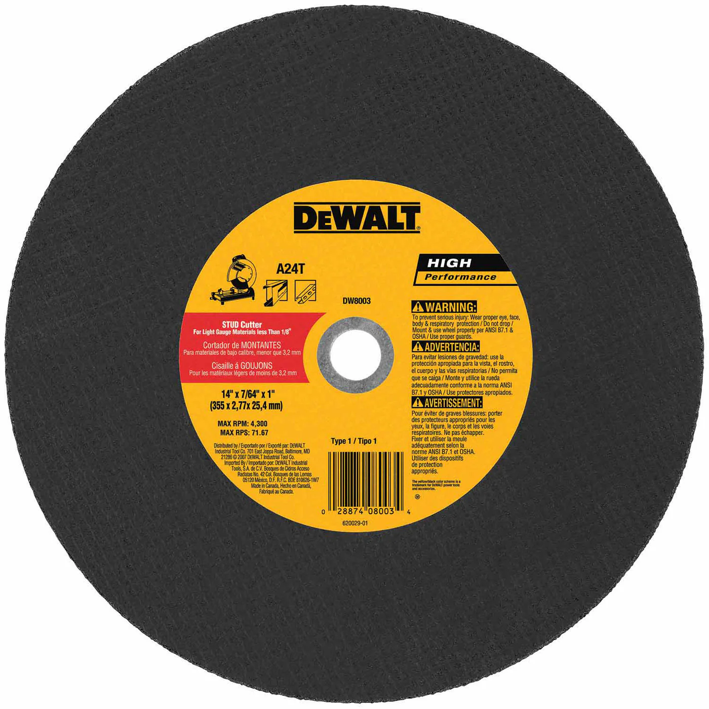 DeWalt DW8003 14