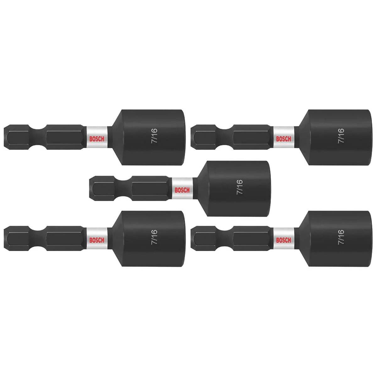 Bosch ITNS716B 5-Pc Impact Tough 7/16