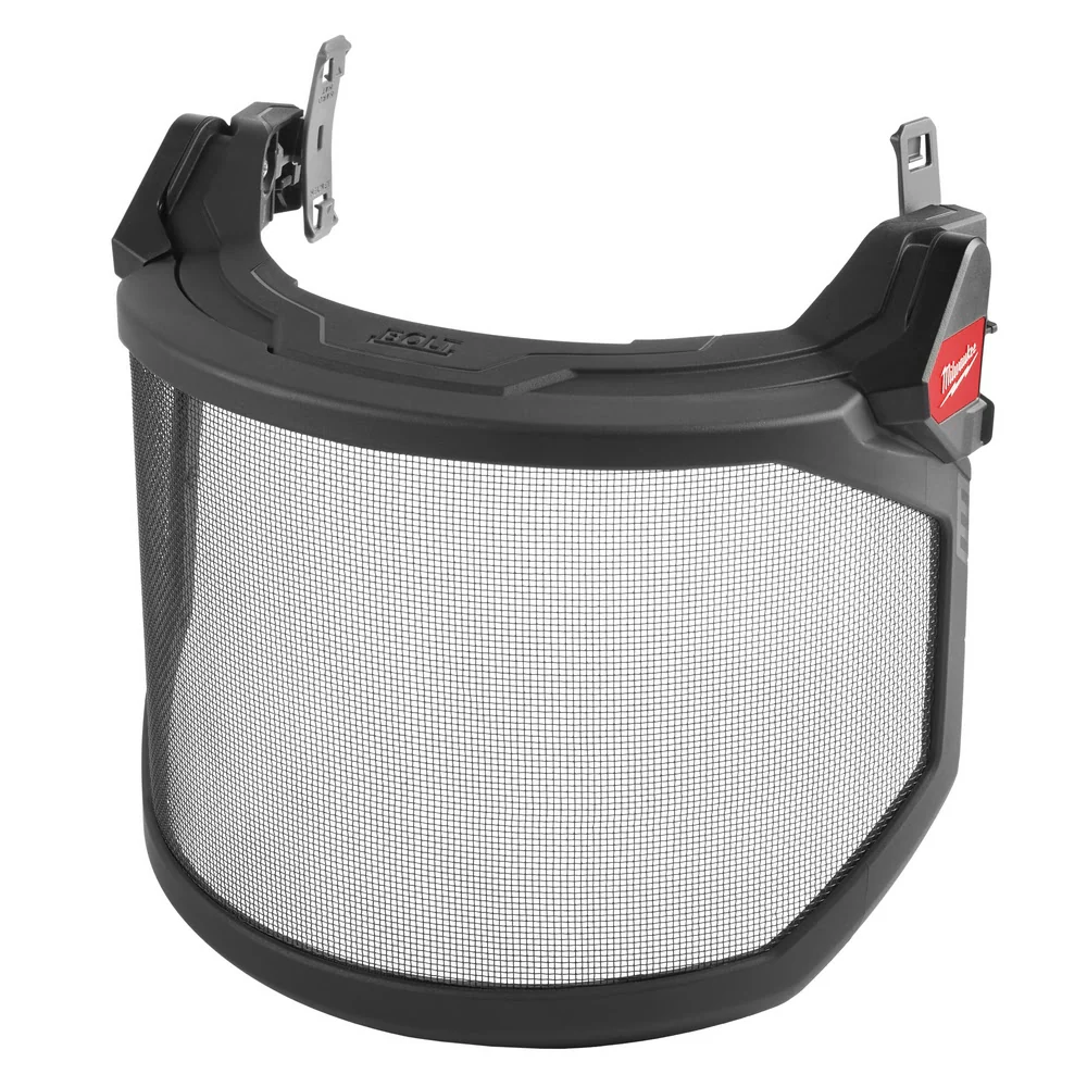 Milwaukee 48-73-1430 BOLT Full Face Shield - Metal Mesh (Compatible with Milwaukee Safety Helmets & Hard Hats) - Mactool Shop