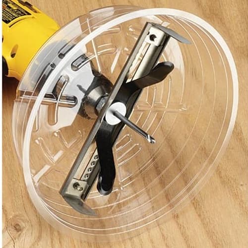 IDEAL 35-599 Adjustable Can Light Hole Saw, 6-1/4 in. to 10-3/8 in. - Mactool Shop