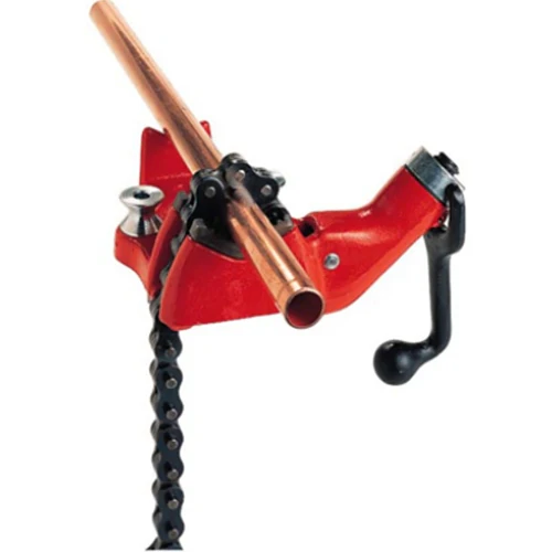 RIDGID 40175 BC2A Botton Screw Bench Chain Vise, 1/8