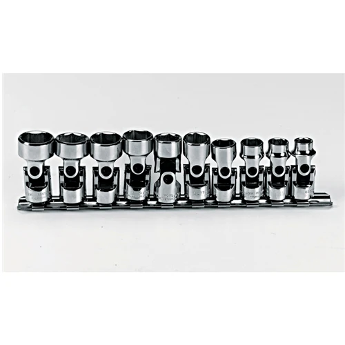 Proto J52201 3/8 Drive 10 Pc. Metric Universal Socket Set - 6 Point - Mactool Shop