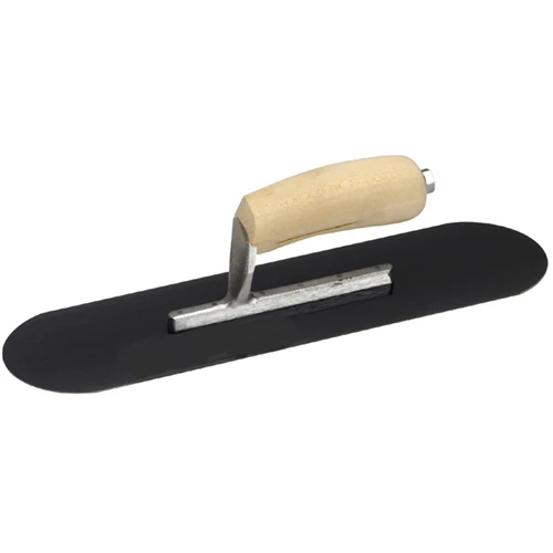 MarshallTown SP104BR3 13579 - 10 X 4 BS RE Pool Trowel 3 Exposed Rivets Wood Handle - Mactool Shop