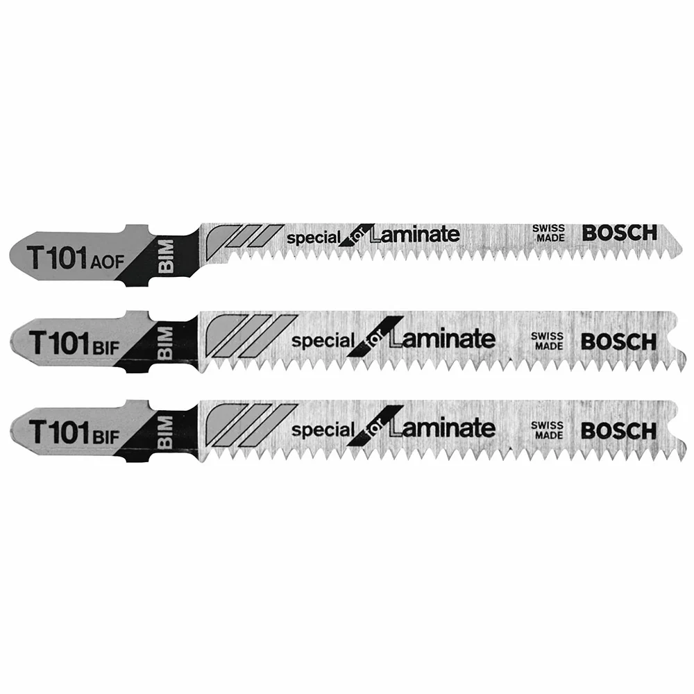 Bosch T503 3 pc. Hardwood/Laminate Flooring T-Shank Jig Saw Blade Set - Mactool Shop