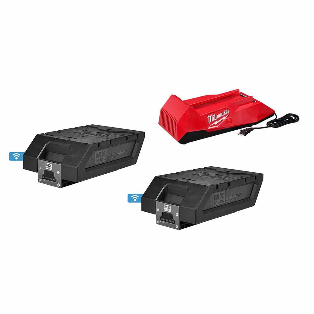 Milwaukee MXFC-2XC MX FUEL Two 72V 6.0Ah XC406 Batteries and Charger Expansion Kit - Mactool Shop