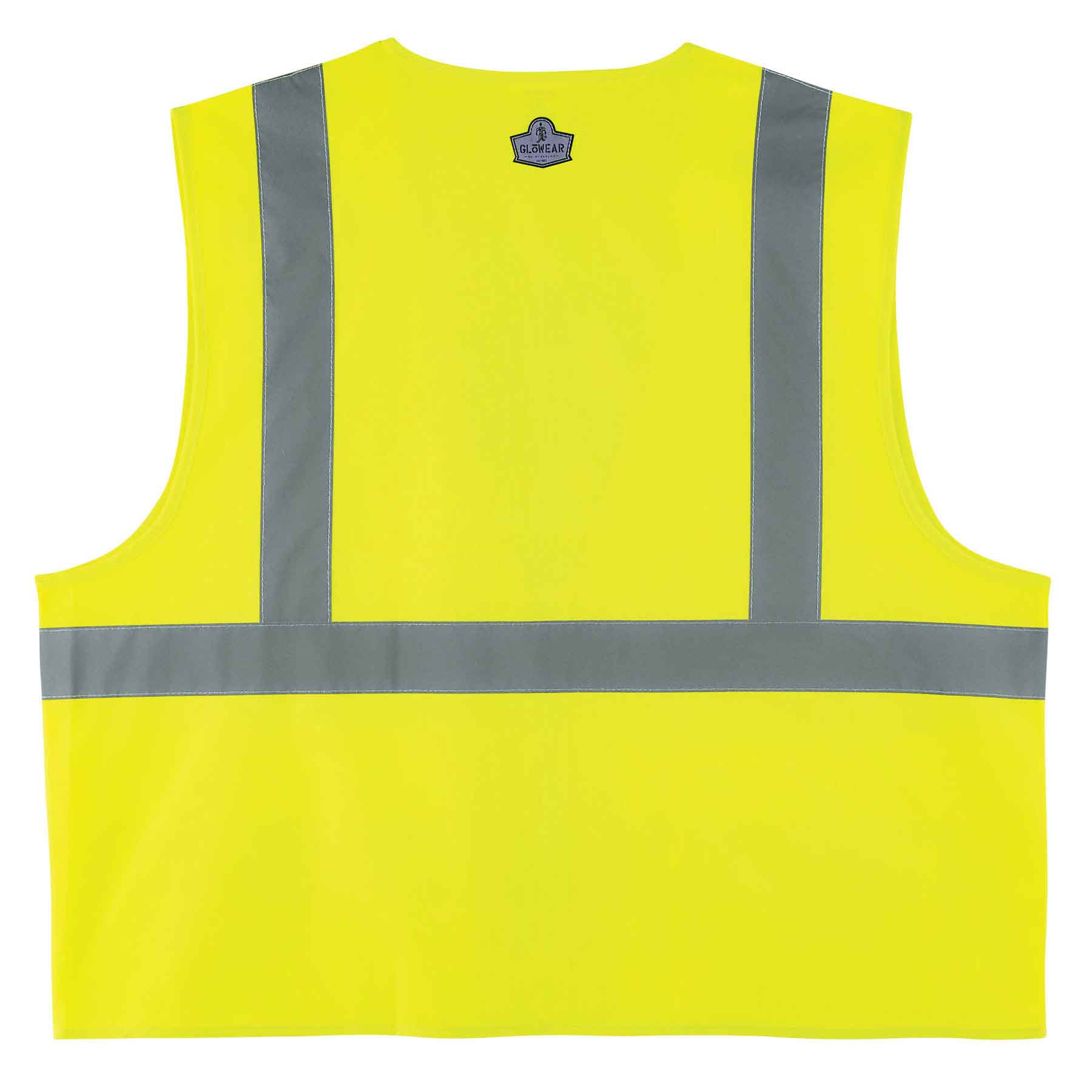 Ergodyne 21167 GloWear 8225Z Type R Class 2 Standard Solid Vest, 2XL/3XL, HV Lime - Mactool Shop