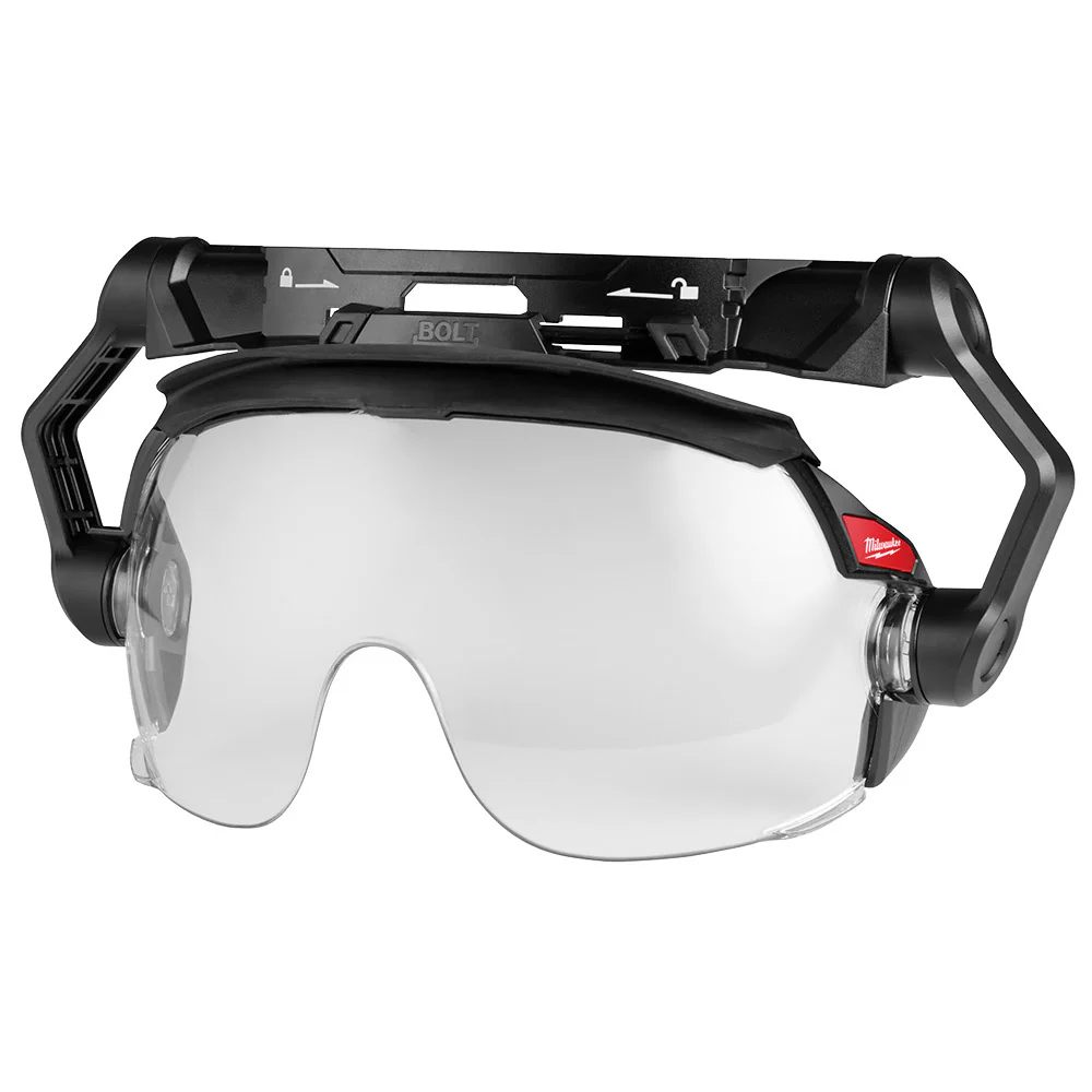 Milwaukee 48-73-1454 10pk Gasketed Clear Eye Visor Replacement Lenses - Mactool Shop
